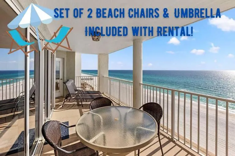 Gulf Front Living Room And Master Suite! Sleeps 8! Panama City Beach 0*,  États-Unis